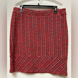 Banana Republic Tweed Style Pull On Skirt